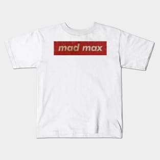 Mad Max - SIMPLE RED VINTAGE Kids T-Shirt